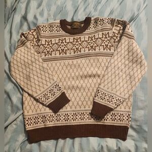 Vintage Tundra Original Canada 100% Virgin Wool Men's Large Sweater‎